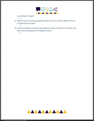 Crash Course Psychology 18 Cognitive Development Worksheet – sample page 2