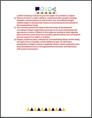 Crash Course Psychology 18 Cognitive Development Worksheet – sample page 4