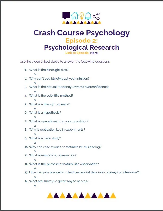 Crash Course Psychology #2: Psychological Research – cover