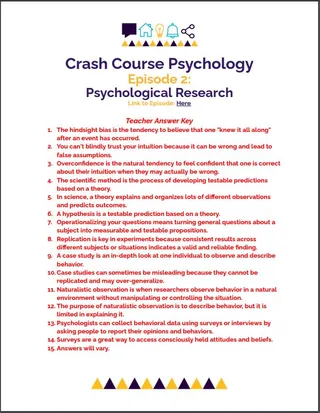 Crash Course Psychology #2: Psychological Research – sample page 3