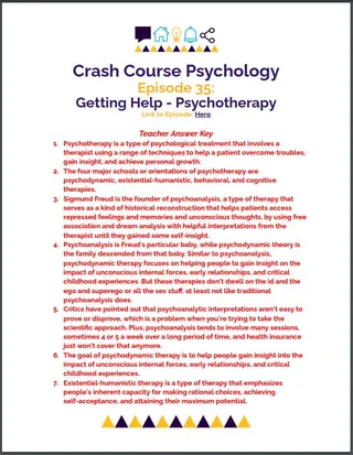Crash Course Psychology #35: Getting Help - Psychotherapy – sample page 3