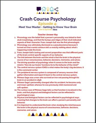 Crash Course Psychology #4: Meet Your Master: The Brain – sample page 3