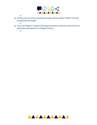 Crash Course Psychology Worksheet | 18 - The Growth of Knowledge – preview