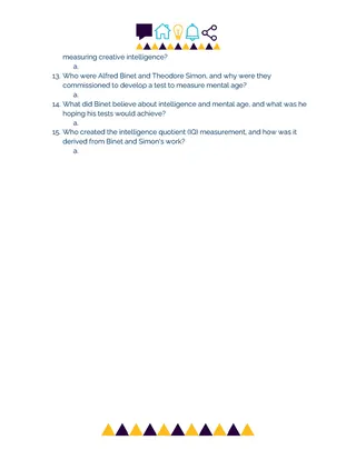 Crash Course Psychology Worksheet | 23 - Controversy of Intelligence – preview