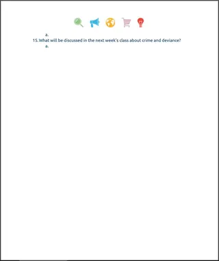 Crash Course Sociology #18: Deviance Student Worksheet – sample page 2