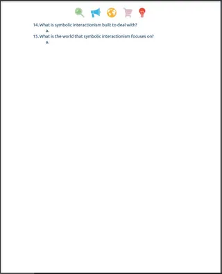 Crash Course Sociology #2: Major Sociological Paradigms Student Worksheet – sample page 2