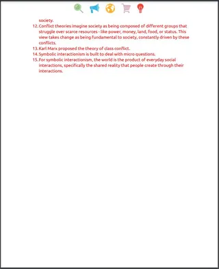 Crash Course Sociology #2: Major Sociological Paradigms Student Worksheet – sample page 4
