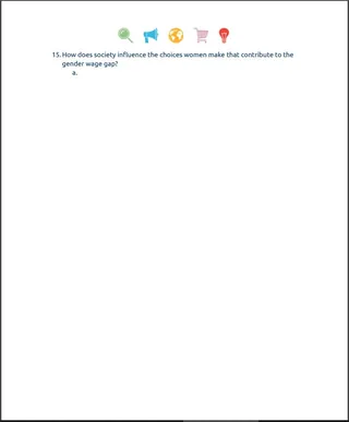 Crash Course Sociology #32: Gender Stratification Worksheet – sample page 2