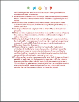 Crash Course Sociology #41: Schools & Social Inequality Worksheet – sample page 4