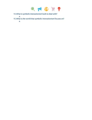 Crash Course Sociology Episode Worksheet | 2 - Major Sociological Paradigms – preview