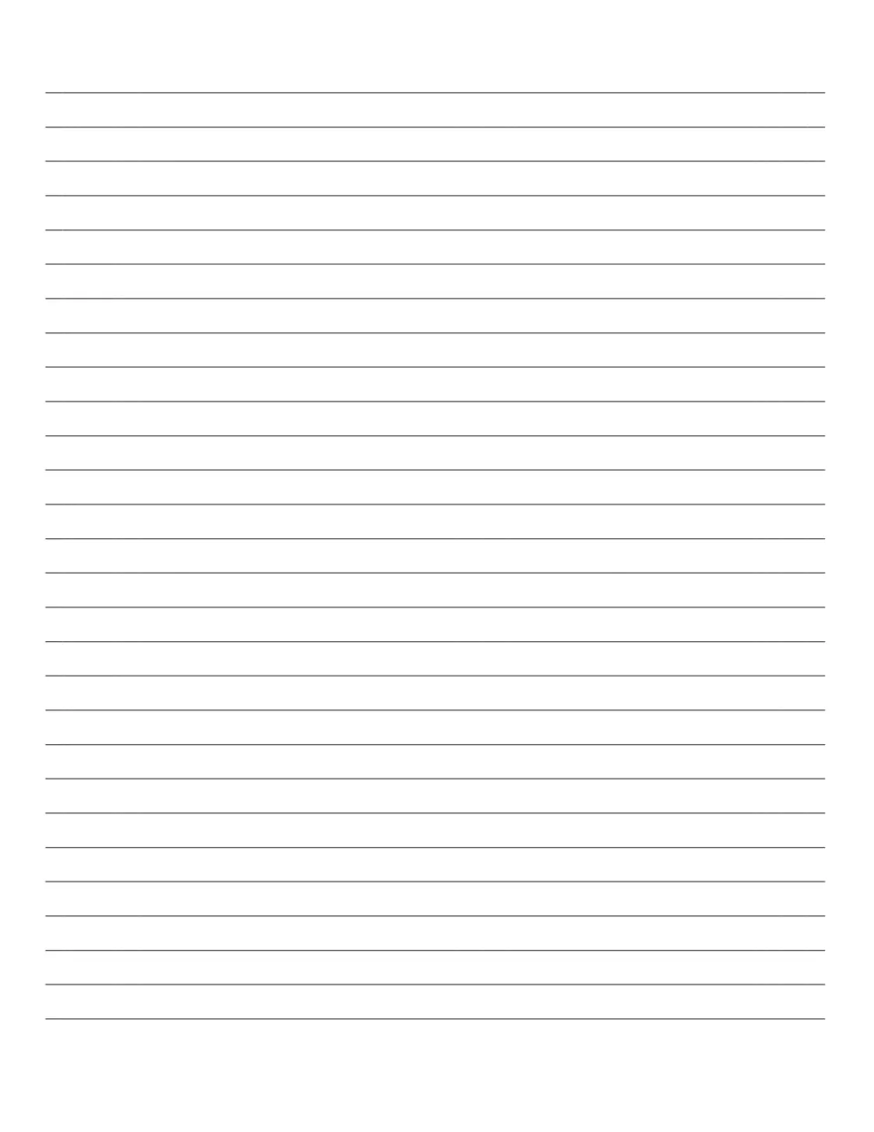 Story page 3: more lined writing space for the Activity 2 mystery, humor or adventure story