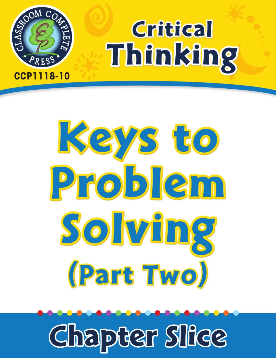 Cover of Critical Thinking: Keys to Problem Solving (Part Two), labeled as a chapter slice