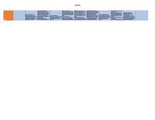 Curriculum Map for 6th Grade – preview
