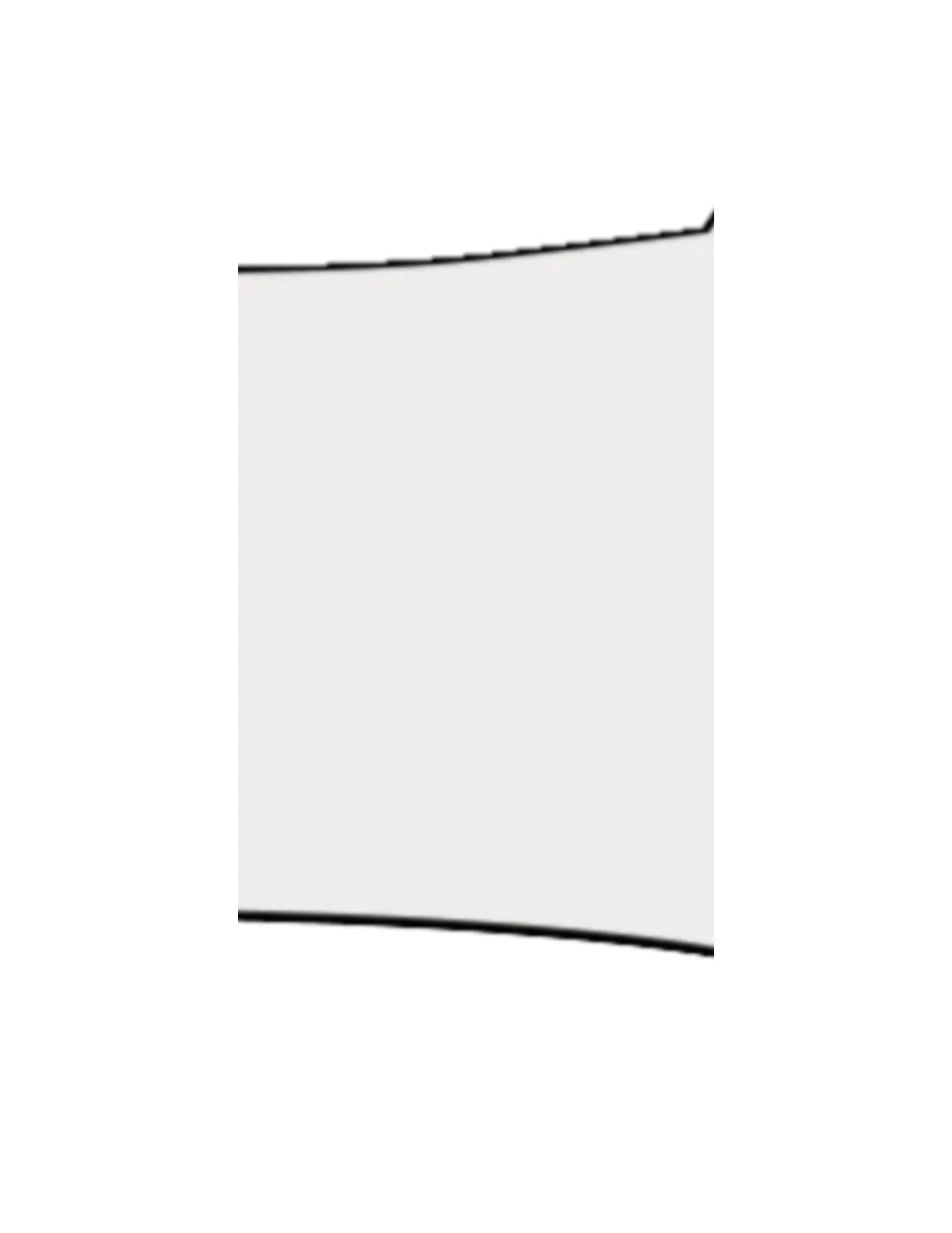 Cut-out piece of the llama illustration: a plain light gray curved section that joins to the other pieces