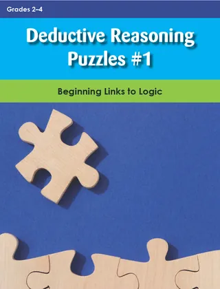 Deductive Reasoning Puzzles #1: Beginning Links to Logic – cover