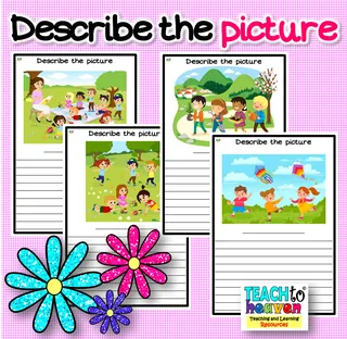 Describe the Picture – Observation Writing Activity – cover