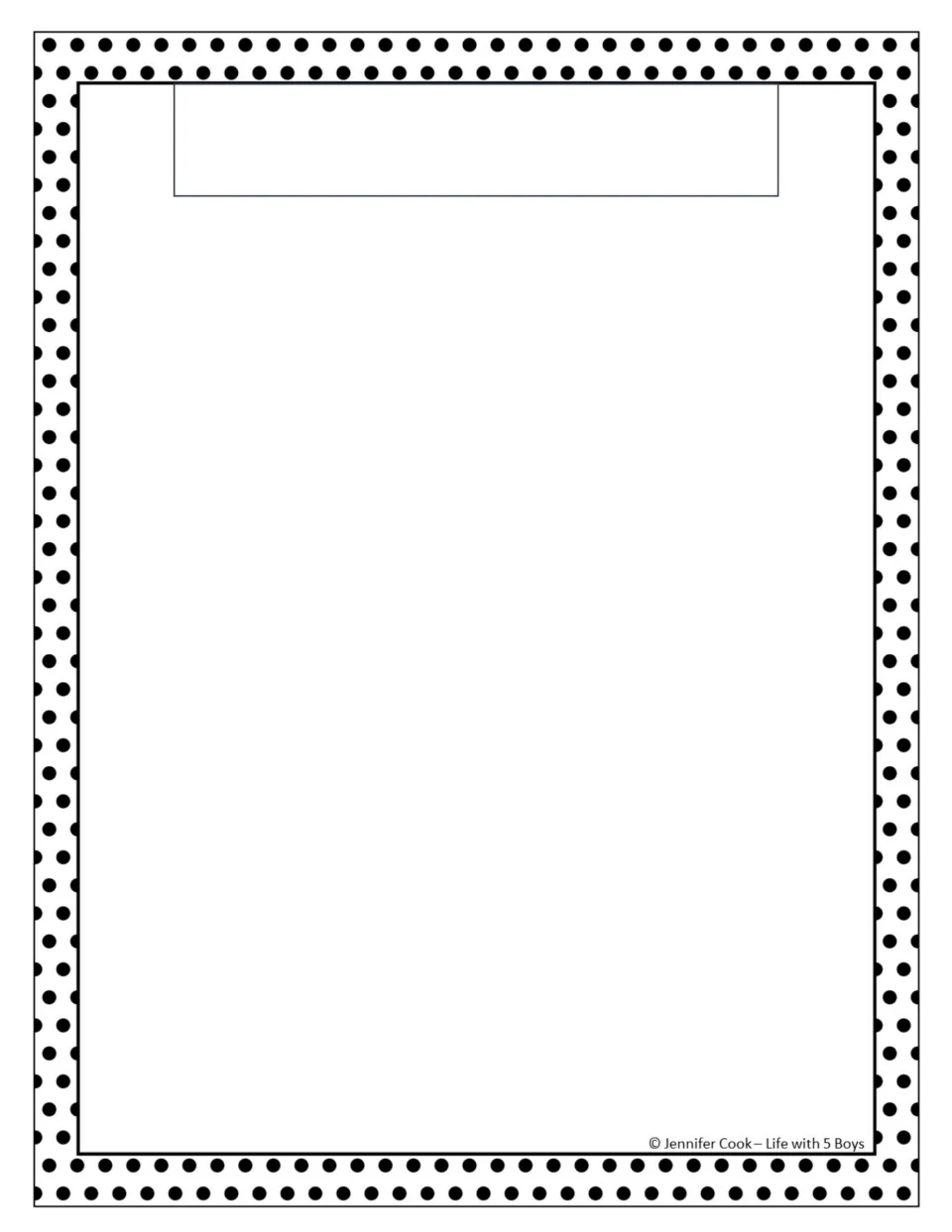 Drawing sheet for illustrating the chosen desert animal and its habitat, with space to add a title