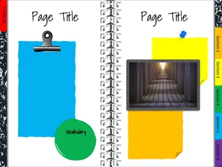Digital Interactive Notebook Template – preview 2