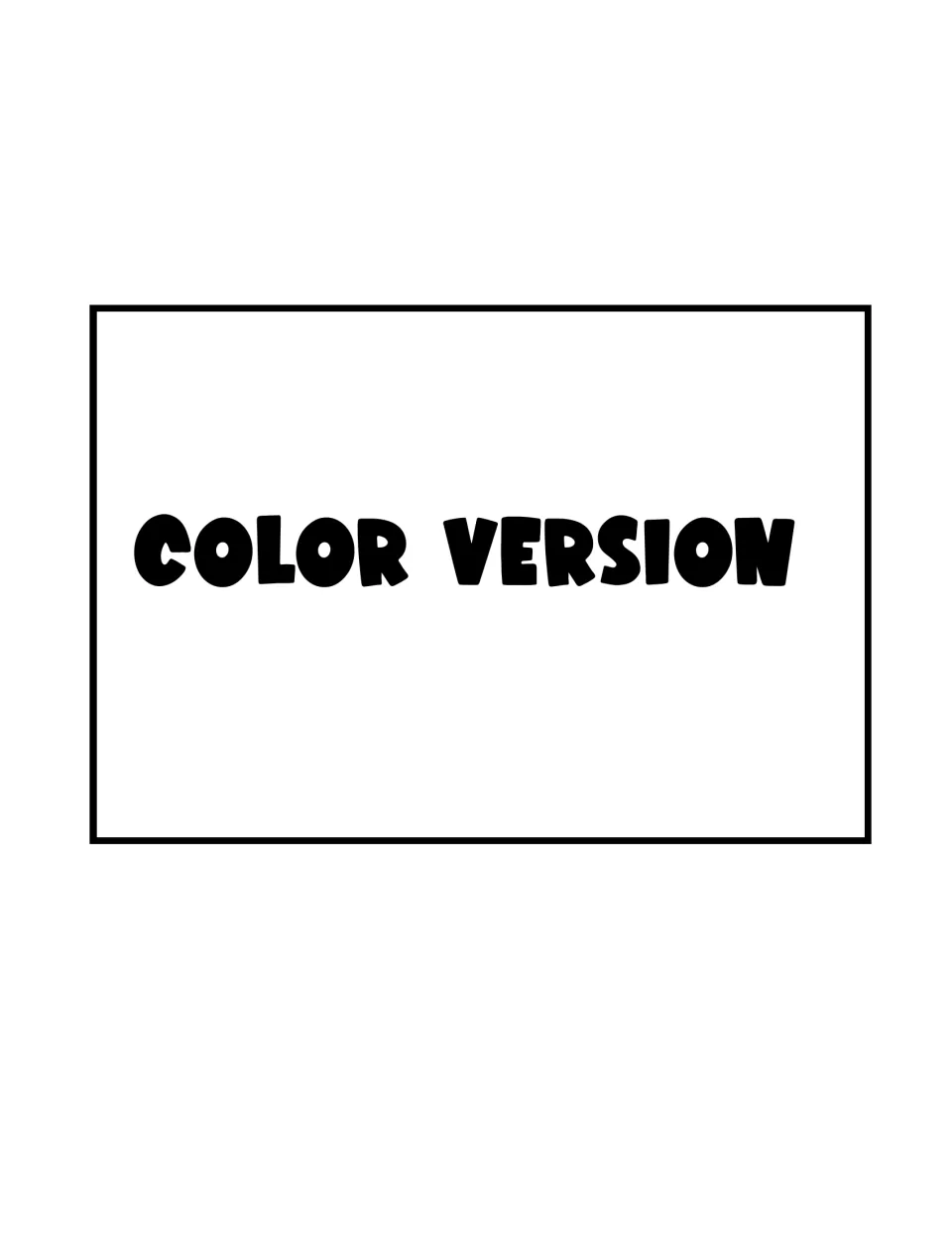Section divider titled Color Version, separating the black-and-white pages from the color set of the flipbook