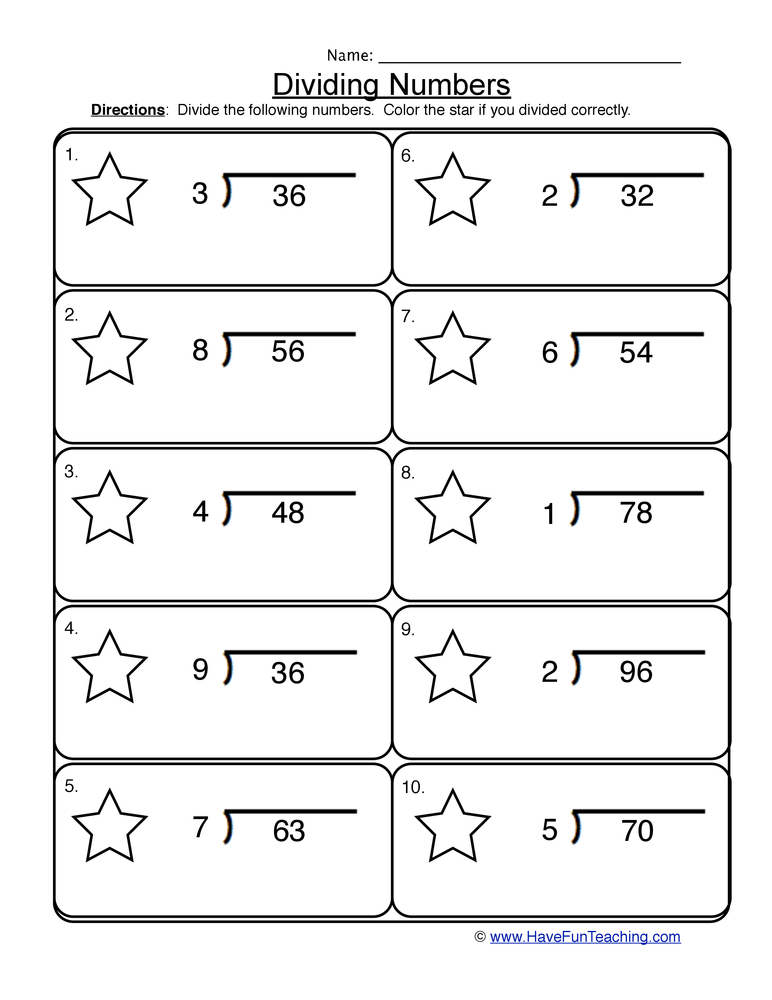 Division By Two Digit Numbers
