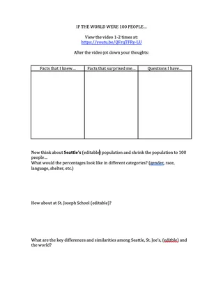 Dollar Street Extension Activities-Fully Editable! – preview 2
