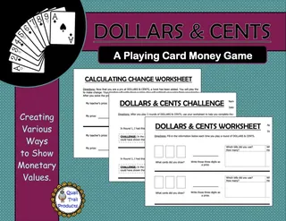 Dollars and Cents Card Game – cover