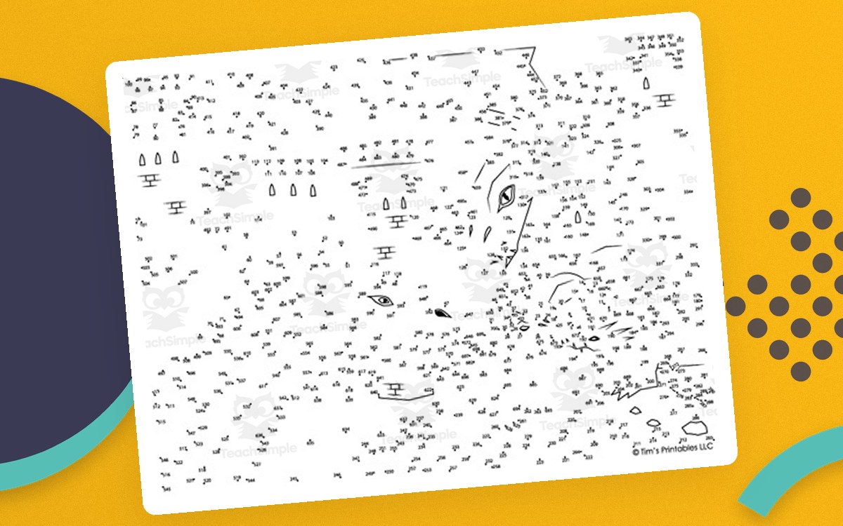 Dragon Family Dot to Dot preview: Dragon-family connect-the-dots puzzle