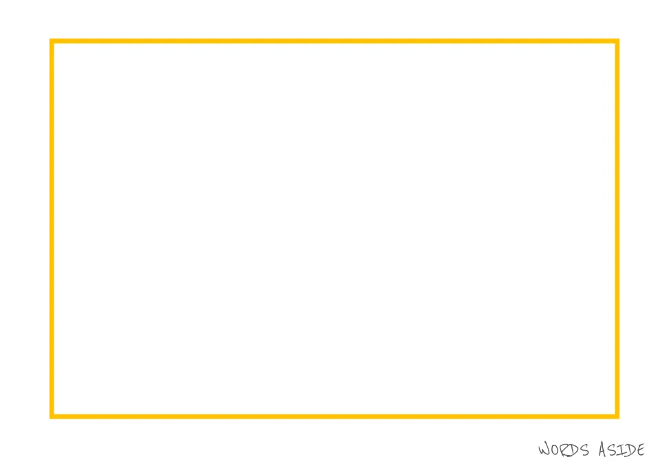 Second blank drawing page in the story packet, following the illustration of a person comforting another