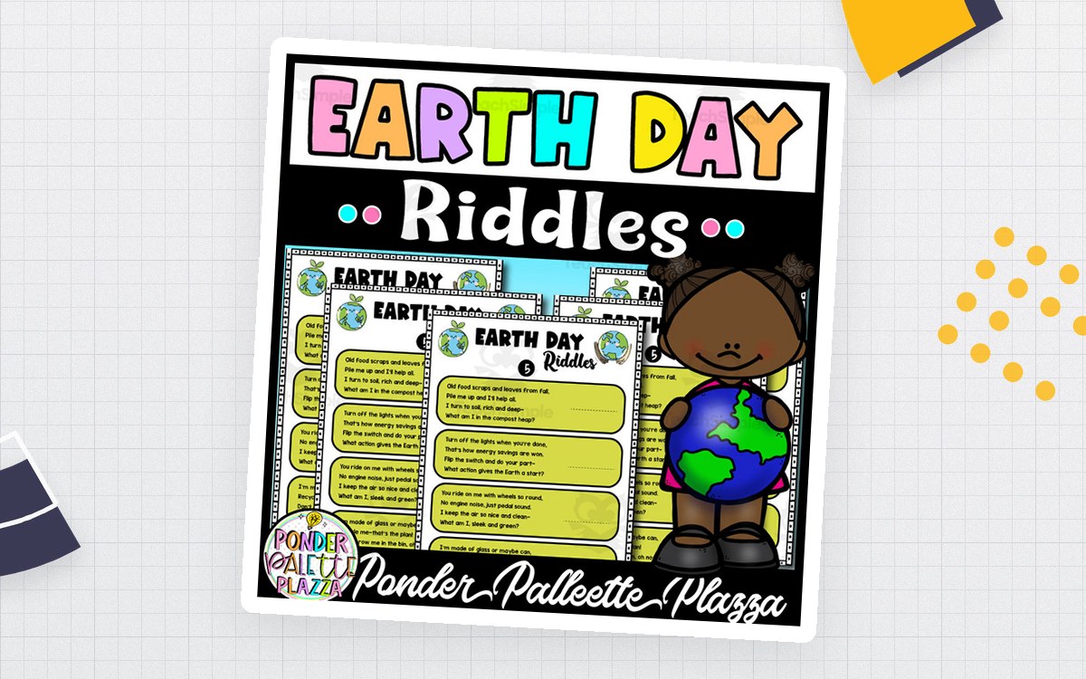 Earth Day Riddles – Brain Teaser Activity preview