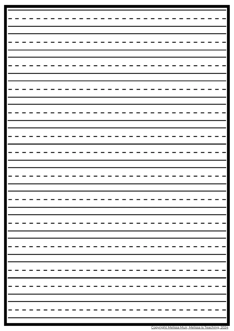 Earth Day story continuation sheet provides additional writing space for the narrative begun on page 2.