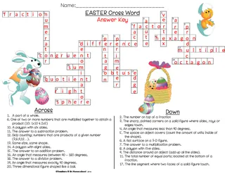 Easter Math Activities – sample page 3