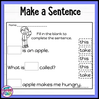 Edmark, Level 1 Set L Printable, Special Ed – sample page 4
