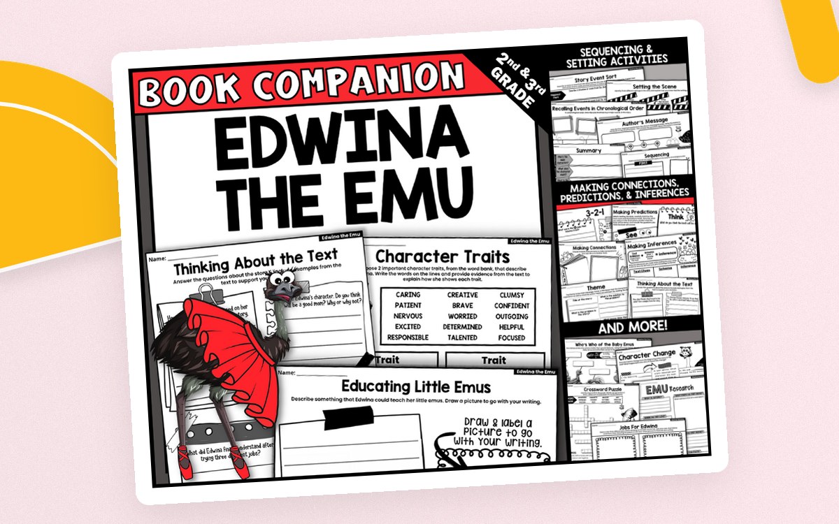 Edwina the Emu Interactive Read-Aloud Activities preview