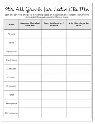 Emergency No Prep Sub Plans for Middle School Science – sample page 2