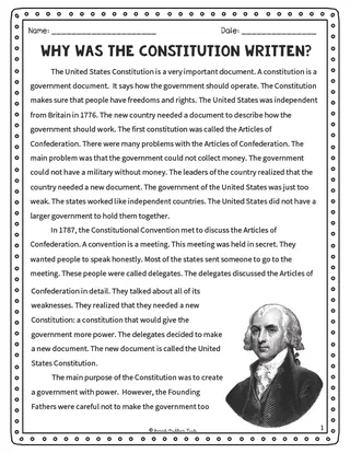 Emergency Sub Plans for 3rd - 4th Grade Social Studies – sample page 3
