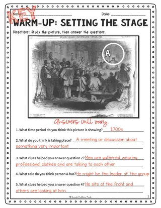Emergency Sub Plans for 3rd - 4th Grade Social Studies – sample page 4