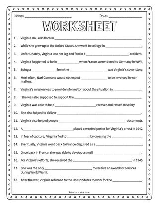 Emergency Sub Plans for 5th-7th Grade Social Studies – sample page 3