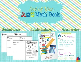 End of Year ABC Math Book – cover