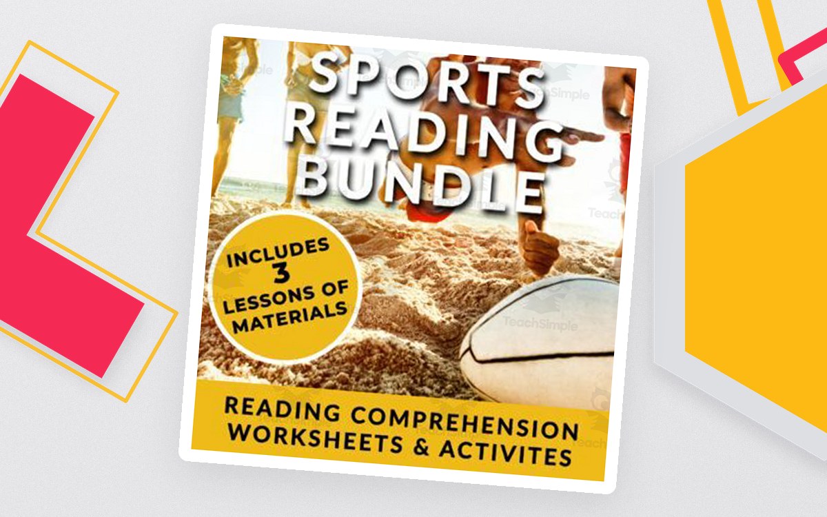 Engaging Sports Reading Comprehension Worksheets: ESL & High School - Intermediate/Advanced Level teaching resource preview