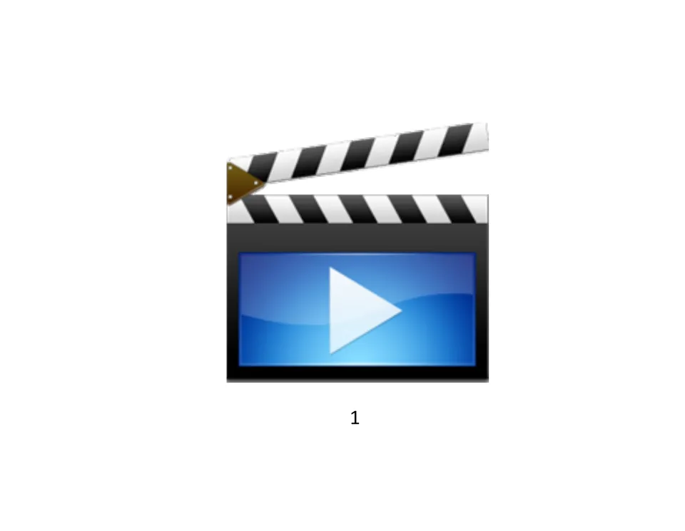 Enzyme lesson video slide shows a playback symbol labeled 1, marking the first video in the presentation.