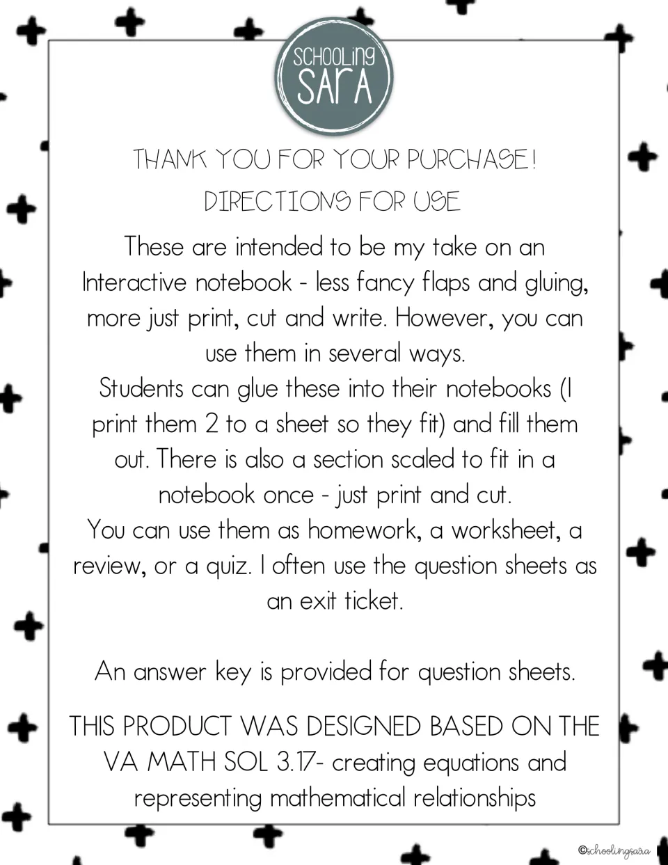 Directions for use: print, cut and write, glue two-to-a-sheet pages in notebooks, or use as homework, quiz or exit ticket