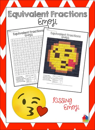 Equivalent Fractions Emoji – cover