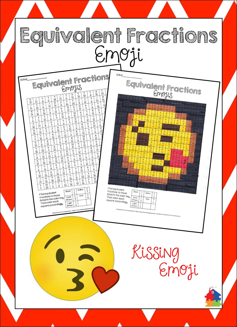 Equivalent Fractions Emoji – cover