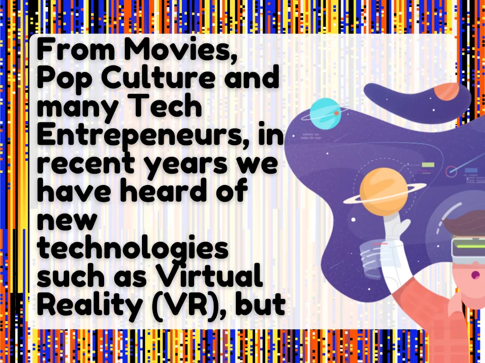 Lesson introduction connects virtual reality to movies, pop culture, and technology entrepreneurs