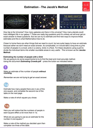 Estimating Crowd Sizes using Jacob's Method – sample page 2