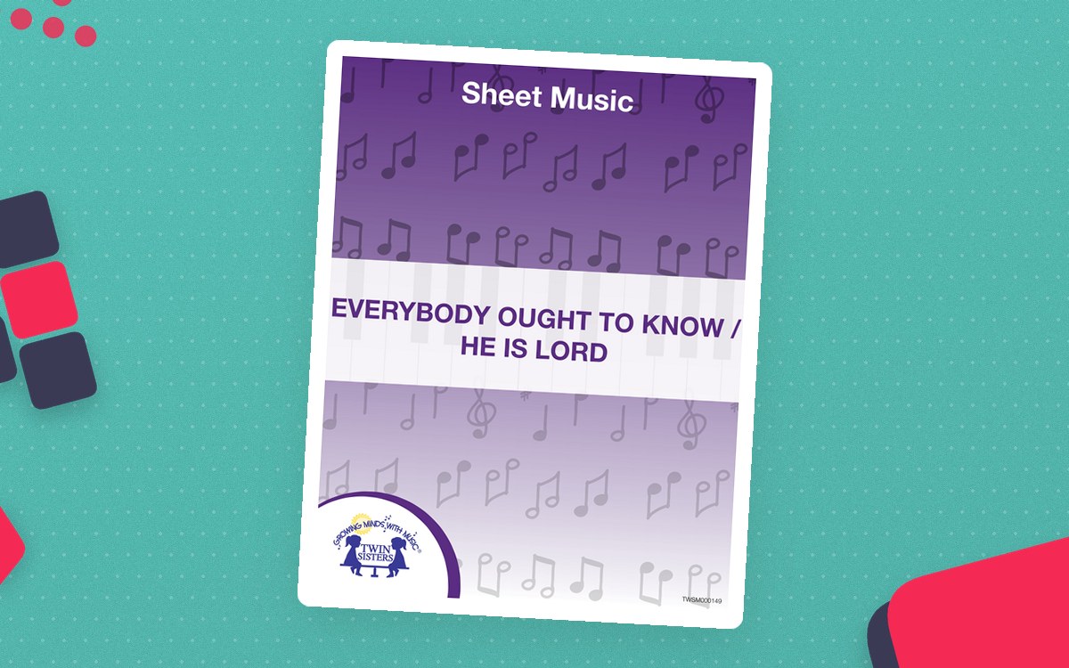 Everybody Ought to Know sheet-music cover with musical notation.