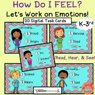 Exploring Emotions Boom Cards – cover