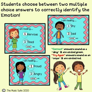 Exploring Emotions Boom Cards – preview 2