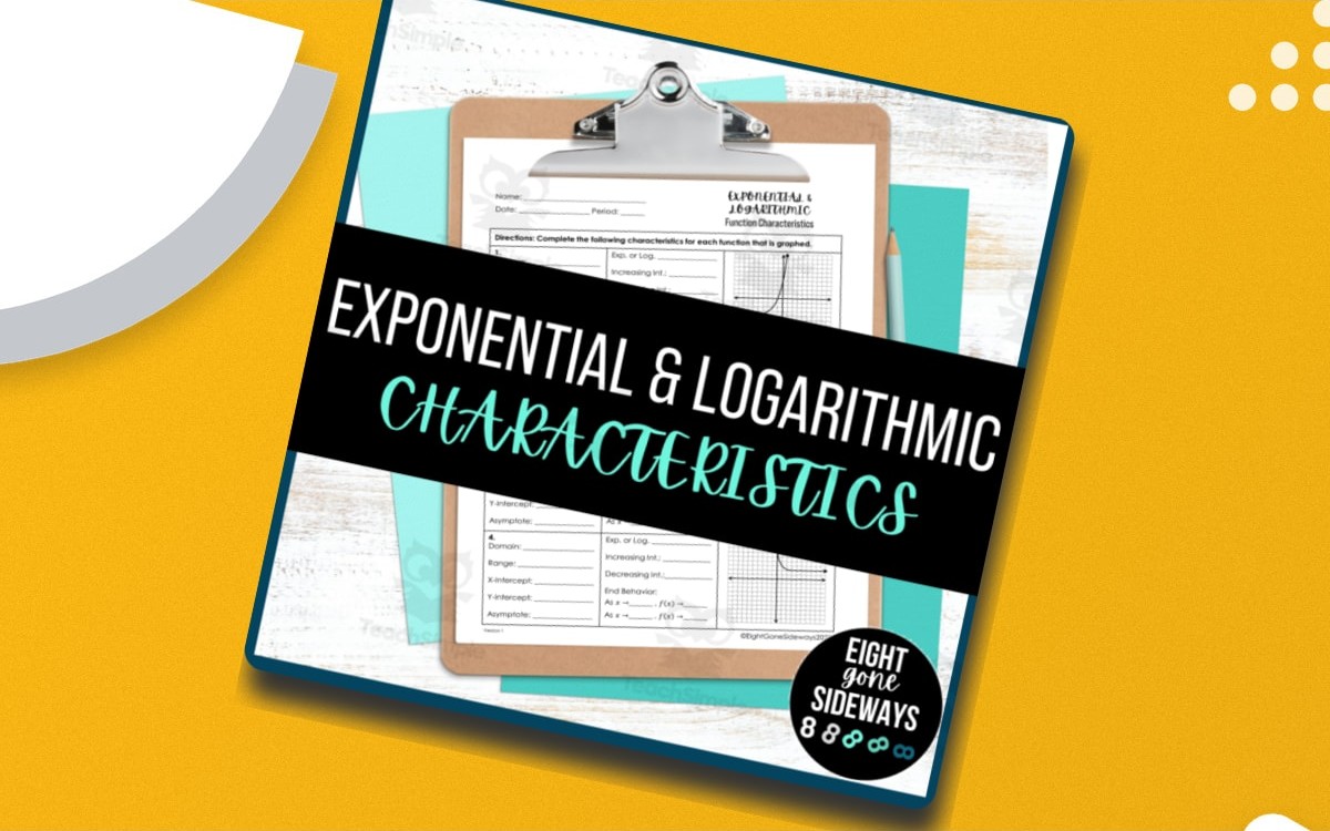 Exponential & Logarithmic Functions – 8 Problems preview