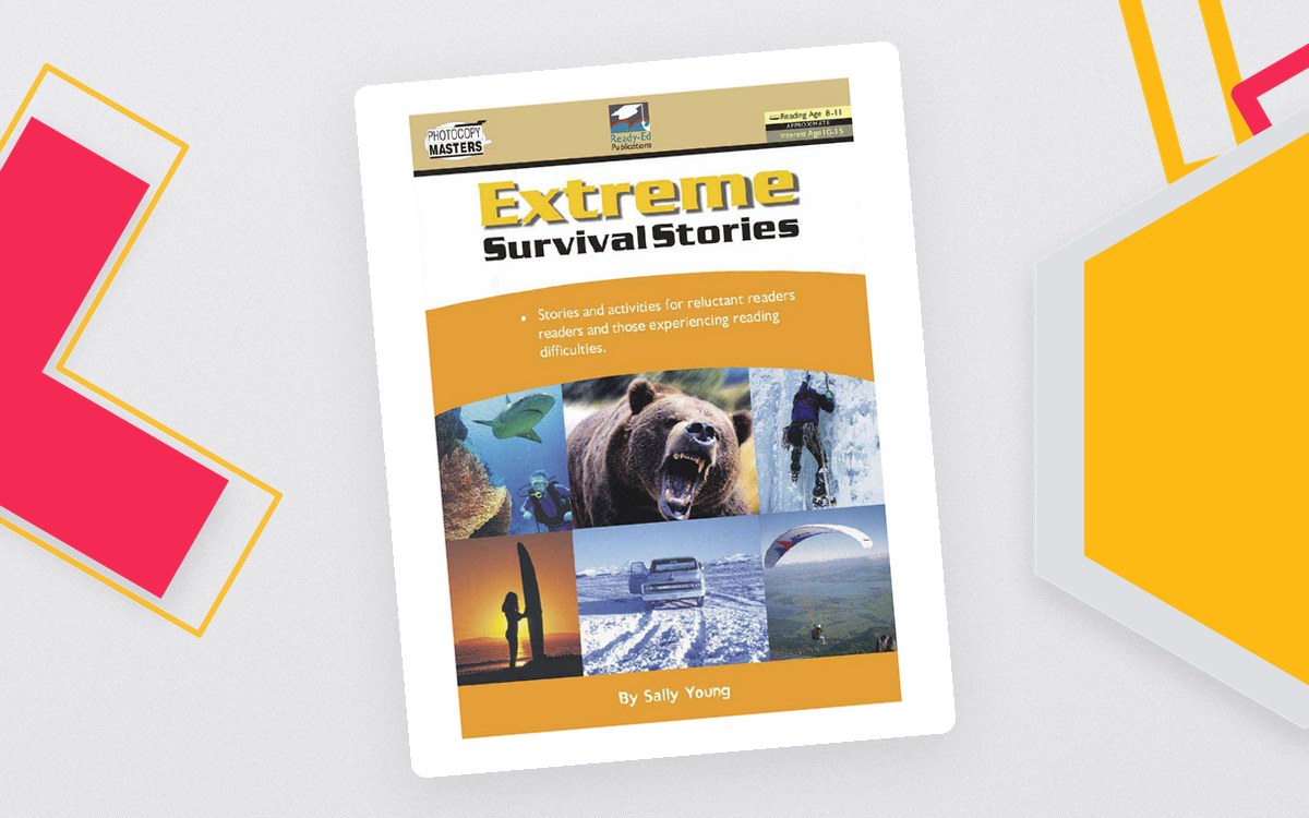 Extreme Survival Stories Book: Reading and Writing Worksheets preview